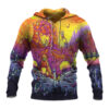 Cosmic Adventure Rick And Morty Hoodie front