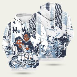 Homies on a Wave Rick and Morty Hoodie
