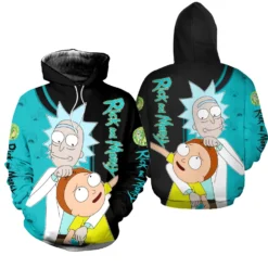 Interdimensional Adventure Rick and Morty Hoodie