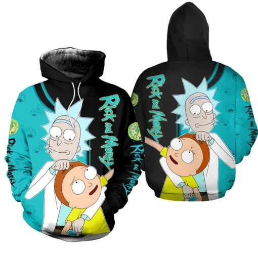 Interdimensional Adventure Rick and Morty Hoodie