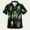Interdimensional Lightsaber Battle Rick & Morty Hawaiian Shirt front