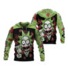Joker Rick And Morty Mashup Hoodie