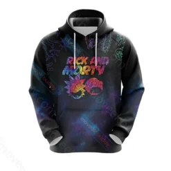 Peace Among Worlds Rick & Morty Hoodie front