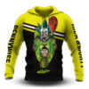 Pennywise Portal Rick and Morty Hoodie front