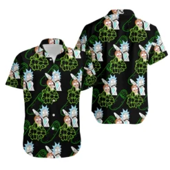 Pickle Rick’s Wild Ride Hawaiian Shirt