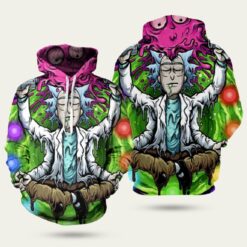 Placa Decorativa Rick And Morty Hoodie