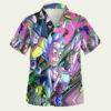 Psychedelic Adventure Rick & Morty Hawaiian Shirt front