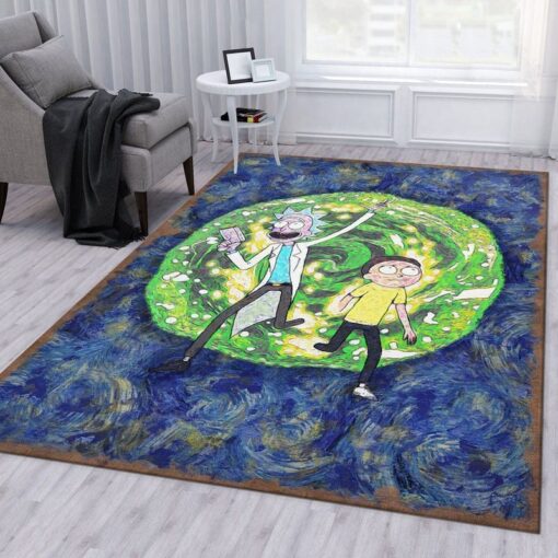 Rick and Morty Adventure Partners Rug