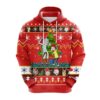 Rick and Morty Christmas Noel Mc Ugly Red Hoodie