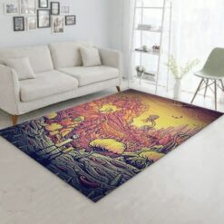 Rick and Morty Cosmic Adventures Rug