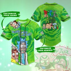 Rick and Morty Cosmic Chaos Baseball Jersey