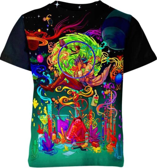 Rick And Morty Cosmic Chemistry T-Shirt back