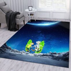 Rick and Morty Cosmic Journey Rug
