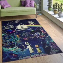 Rick And Morty Cosmic Odyssey Adventure Rug
