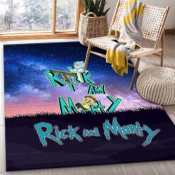 Rick and Morty Cosmic Origins Rug