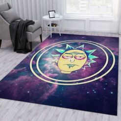 Rick and Morty Cosmic Vibes Rug