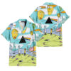 Rick and Morty Dark Side Of The Moon Hawaiian Shirt