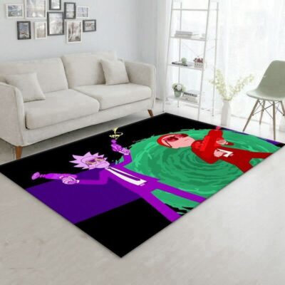 Rick and Morty Dimension Chaos Rug