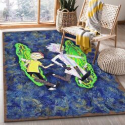 Rick and Morty Dimension Jump Rug