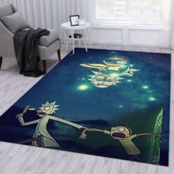 Rick and Morty Dimensional Chaos Rug