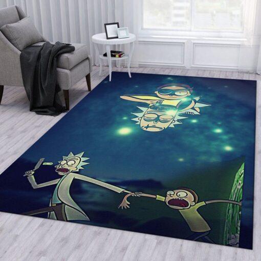 Rick and Morty Dimensional Chaos Rug
