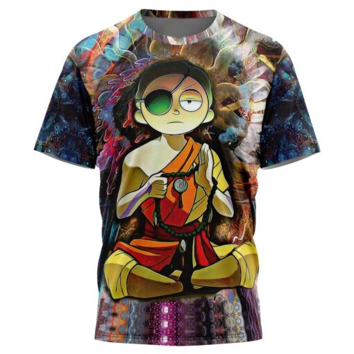 Rick And Morty Enlightenment Cosmic Shirt front
