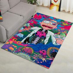 Rick and Morty Galactic Brainstorm Rug