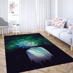 Rick And Morty Galactic Rick Stare Rug