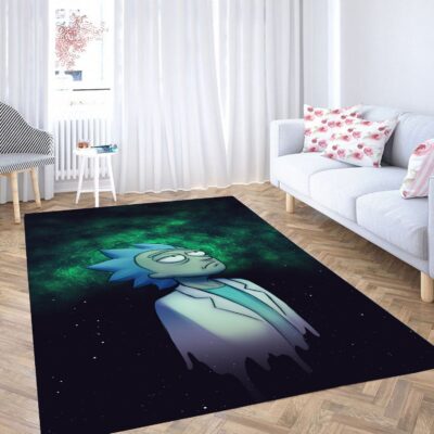 Rick And Morty Galactic Rick Stare Rug