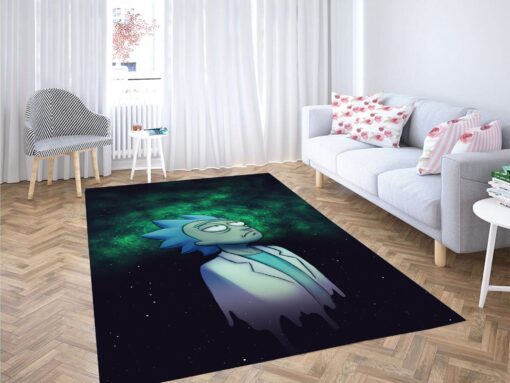 Rick And Morty Galactic Rick Stare Rug