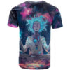Rick And Morty Galactic Zen Master Shirt back