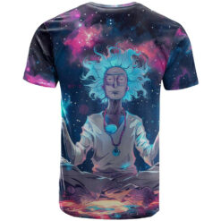 Rick And Morty Galactic Zen Master Shirt back