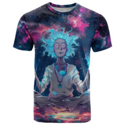 Rick And Morty Galactic Zen Master Shirt front