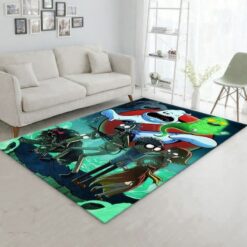 Rick and Morty Ghostbusters Rug