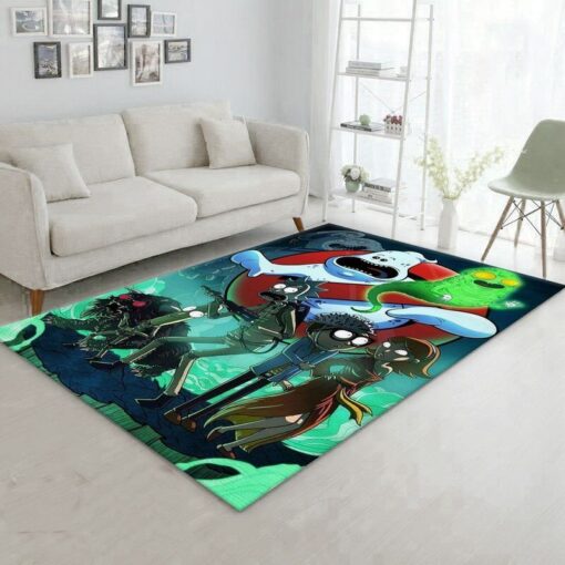 Rick and Morty Ghostbusters Rug