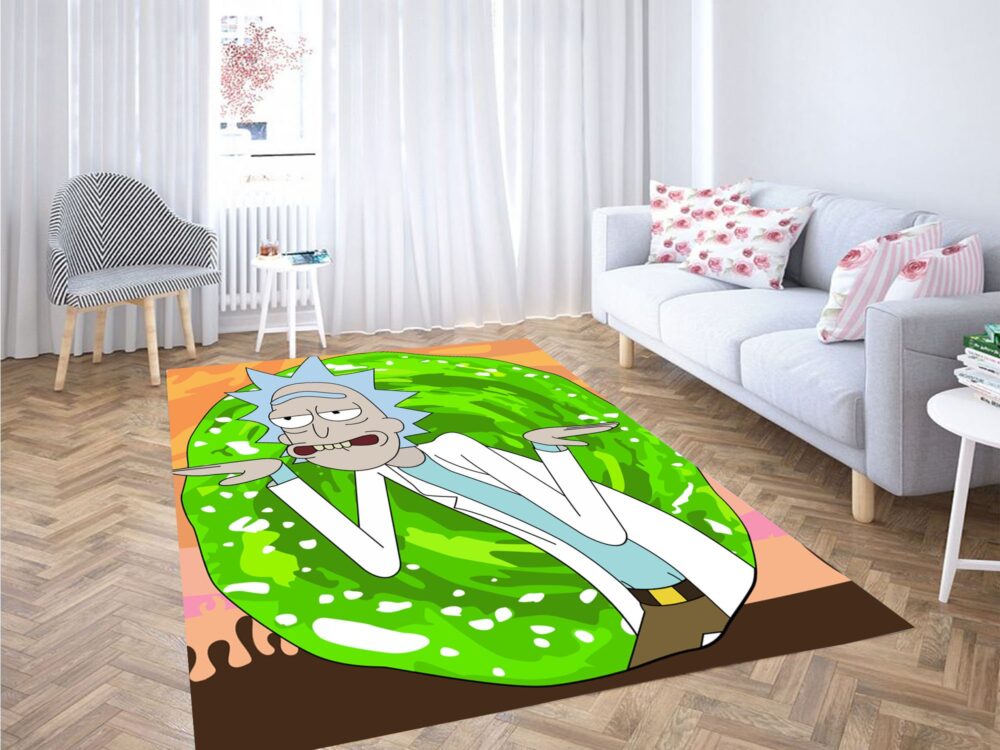 Rick And Morty Interdimensional Chill Rug