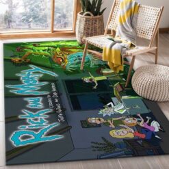 Rick and Morty Interdimensional Escape Rug