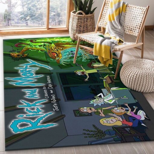 Rick and Morty Interdimensional Escape Rug