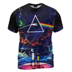 Rick And Morty Interdimensional Prism Shirt front
