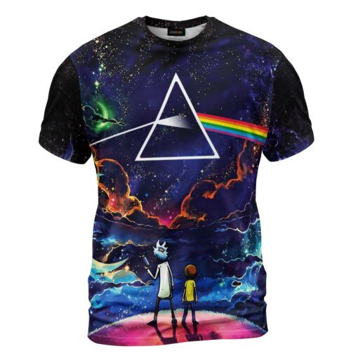 Rick And Morty Interdimensional Prism Shirt front