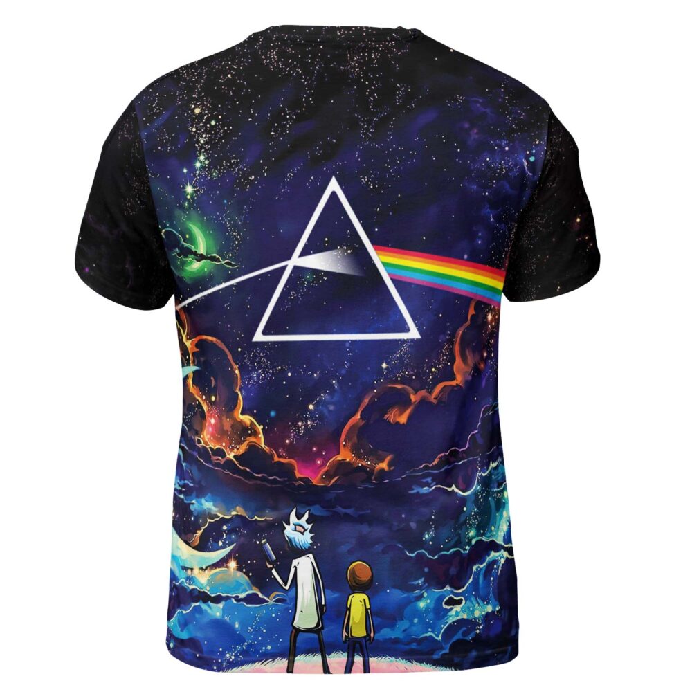 Rick And Morty Interdimensional Prism Shirt back