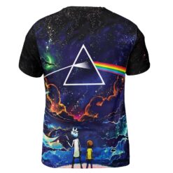 Rick And Morty Interdimensional Prism Shirt back