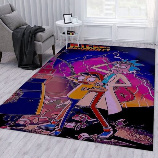 Rick and Morty Interdimensional Showdown Rug