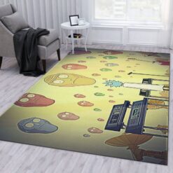 Rick and Morty Mellow Vibes Rug