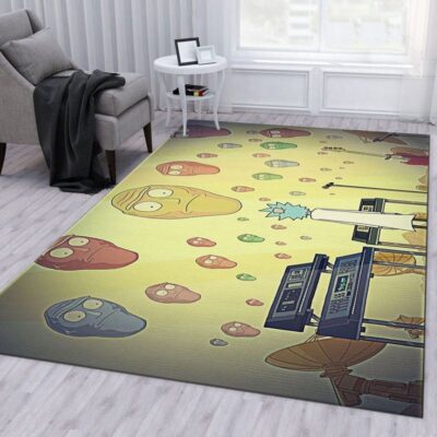 Rick and Morty Mellow Vibes Rug