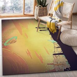 Rick and Morty Monster Mash Rug