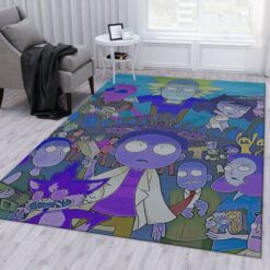 Rick and Morty Multiverse Chaos Rug
