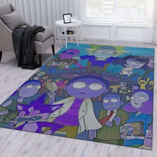 Rick and Morty Multiverse Chaos Rug