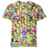 Rick And Morty Multiverse Madness All-Over Print Shirt front