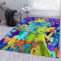 Rick and Morty Multiverse Madness Rug